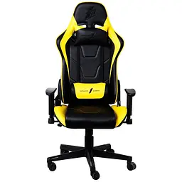 Крісло для геймерів 1stPlayer FK2 Чорний/Жовтий
