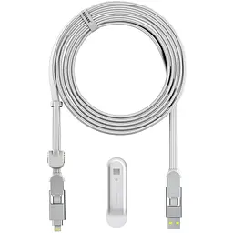 Кабель Rolling Square inCharge XL 2 м білий (XLM02R)