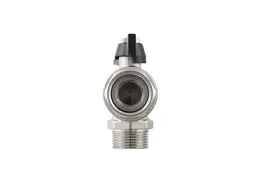 Кран кульовий RAFTEC 1/2" з накидною гайкою PN40 ВЗ метелик DRBM1 - мініатюра 4