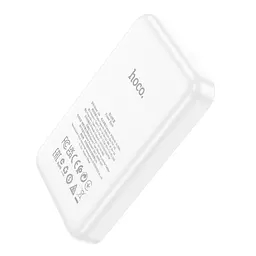 Повербанк для телефону з бездротовою зарядкою білий 5000mAh Hoco J109 PD20W - мініатюра 2