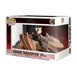 Ігрова фігурка FUNKO POP! Rides серії "Дім Дракона" S4 - ЕЙҐОН ТАРҐАРІЄН І СОНЦЕЖАР Funko 83460