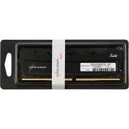 Модуль пам'яті для комп'ютера DDR4 8GB 2666 MHz Black Kudos eXceleram (EKBLACK4082619A) - мініатюра 3