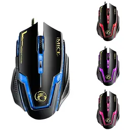Миша USB iMICE A9 2400 DPI ігрова з підсвічуванням - мініатюра 2