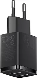 Зарядний пристрій Baseus Compact Charger 2U 10.5W EU black (CCXJ010201) - мініатюра 4