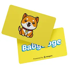 Криптогаманець Tangem 2.0 x BabyDoge набір з 3 карток (TG-BabyDoge) - мініатюра 2