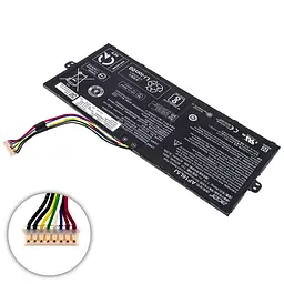 Батарея для ноутбука Acer AP16L5J (Swift SF514-52T) 7.7V 4670 mAh 36Wh Black - мініатюра 2
