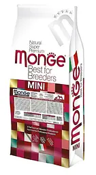 Сухий корм Monge Mini Starter Mother & Babydog для цуценят дрібних порід з куркою та рисом 15 кг (8009470006088)