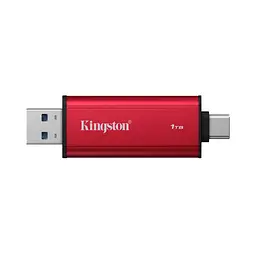 Накопичувач SSD USB Type-C 1TB Dual Portable Kingston (SPSD/1TB) - мініатюра 2