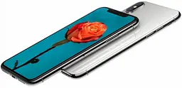 Смартфон Apple iPhone X 256GB Silver Grade A - мініатюра 3