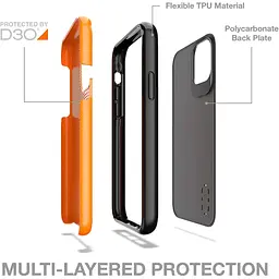 Оригінальний протиударний чохол GEAR4 Battersea D3O для iPhone XS Max (6.5") Black - мініатюра 2