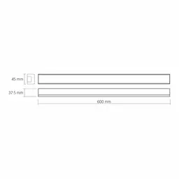 LED світильник Videx BN03 лінійний 30 Вт 0.6 м 5000 K 220 В чорний (VL-BN03-30065B) - мініатюра 18