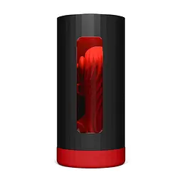 Смарт-мастурбатор LELO F1S V3 XL Red, збільшений, 2 мотори, 8 режимів, стимуляція звуковими хвилями - мініатюра 1