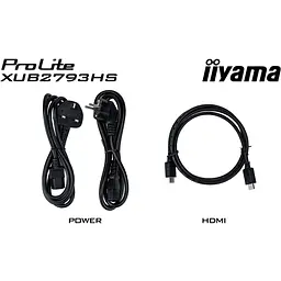 Монітор 27" Iiyama XUB2793HS-B7 FHD IPS 100Hz (XUB2793HS-B7) - мініатюра 12