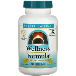 Імунна захисна формула Source Naturals Wellness Formula 120 капсул
