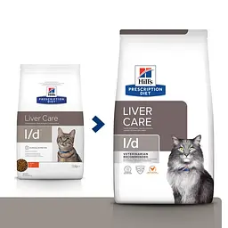 Сухий корм Hill's Prescription Diet для підтримання функції печінки з куркою 1.5 кг (BR8695) - мініатюра 3