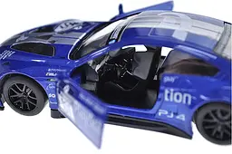 Іграшкова машинка гоночна BMW M6 GT3 1:44 Автопром металева 4369, в коробці 14,5х6,5х7см - мініатюра 4