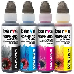Чорнило Barva Canon GI-40C, 100мл, OneKey 1K (CGI40-838-1K)