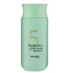 Шампунь для глибокого очищення шкіри голови 5 Probiotics Scalp Scaling Shampoo Masil 150 мл