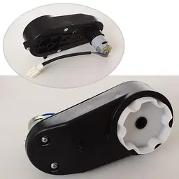 Рульовий редуктор для квадроцикла M 4081 12V RPM5000 довжина 17 см (M 4081-ST GEAR)