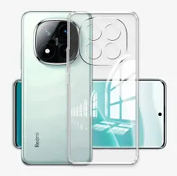Силіконовий чохол BeCover для Xiaomi Redmi Note 14 Pro Plus 5G Transparancy (712762) - мініатюра 3