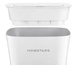 Розумний кошик для сміття Xiaomi Ninestars Waterproof Sensor Trash Can White (DZT-10-11S) [65669] - мініатюра 7