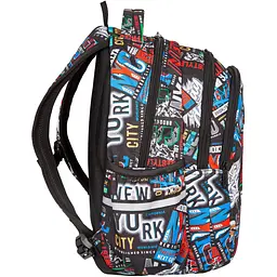 Набір: Рюкзак CoolPack Joy S Big City 21 л 39х28х17 см (F048673) + Пенал на блискавці CoolPack Campus Big City з органайзером для ручок, 23х9х5 см (F062673) - мініатюра 3