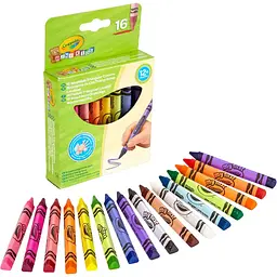 Набір трикутної воскової крейди для дітей Crayola 16 шт (52-016T) - мініатюра 3