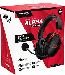 Гарнітура HyperX Cloud Alpha Wireless Black/Red (4P5D4AA)