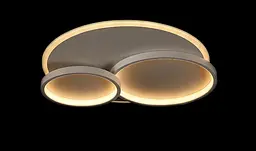Люстра стельова LED Splendid Ray L2332/2+1, 120W, білий, з пультом, сучасний стиль - мініатюра 4