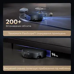 Робот пилосос MOVA Z60 Ultra Roller Complete Black-EUA - мініатюра 2