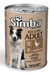 Консерва для собак Simba з дичиною 415 гр