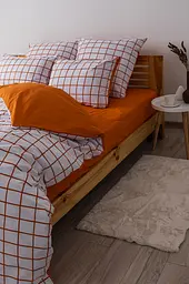 Постільна білизна ТЕП Terracotta Check полуторна (2-00881_25216) - мініатюра 4