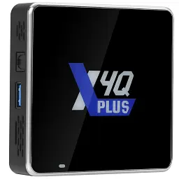 TV Медіаплеєр Ugoos 4/64Gb/Amlogic S905X4/Android 11/WiFi 2.4G+5G/BT 5.1/Miracast/BT GyroRC (X4Q PLUS)