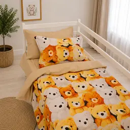 Комплект постільної білизни Ranforce Elite MirSon Teddy Honey 110 x 140 см (2200013686873)