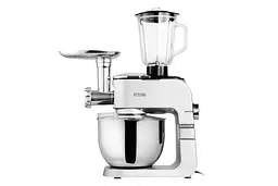 Кухонна машина Ardesto 1500 Вт сріблясто-сіра (KMCH-K1500SS) - мініатюра 7