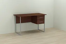 Комп'ютерний стіл Ferrum-decor Таккота 75x140x70 сірий ДСП Венге 16мм (FRD-105788)