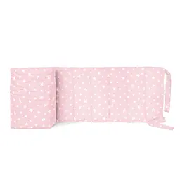 Бортики в дитяче ліжечко 30x120 ROSE STARFALL, рожевий (WeltBed_StarfallRose_30x120)