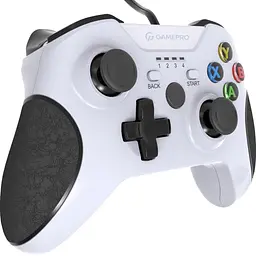 Геймпад GamePro MG450W USB White-Black (MG450W) - мініатюра 2
