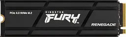 Накопичувач SSD Kingston Fury m.2 NVMe 1TB Renegade + радіатор 960 1024 (SFYRSK/1000G)