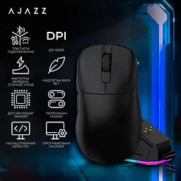 Миша Ajazz AJ179P MC Black (AJ179P-MC-B) - мініатюра 15