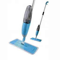 Універсальна швабра Healthy Spray Mop з розпилювачем води та мікрофіброю для миття підлоги - мініатюра 3