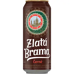 Пиво темне Zlata Brama Cerne 4.5 % 0.5 л