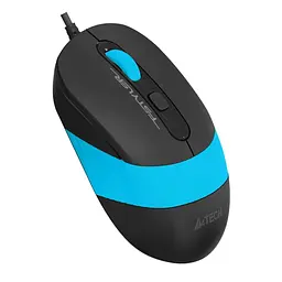 Миша A4Tech Fstyler FM10 USB Black/Blue (FM10 (Blue)) - мініатюра 2