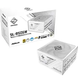 Блок живлення ASRock Steel Legend 850W ATX 3.1 80+ Gold White (SL-850GW) - мініатюра 11