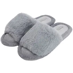 Кімнатні капці жіночі MBM My Home Pava розмір 40-41 сірі (SL-01 40-41 GRAY)