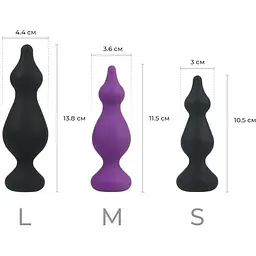 Анальна пробка Adrien Lastic Amuse Medium Purple (M) - мініатюра 4