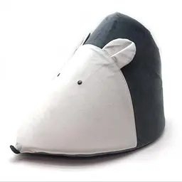 Будка для котів та собак Zoo-hunt Містик-мишка №1 30х45х30 см сіра (ZH2403-1) - мініатюра 2