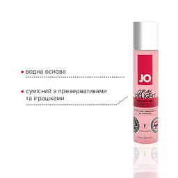 Гель для оральних пестощів JO Oral Delight — Strawberry Sensation (30 мл), ефект холод-тепло - мініатюра 4