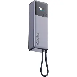 Портативна батарея Power Bank Xiaomi10000mAh 165W Integrated Cable BHR9361GL Grey - мініатюра 2