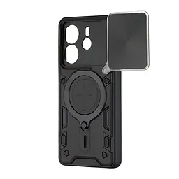 Чохол Full Protection JS Magnetic Xiaomi Redmi Note 14 4G Global Black